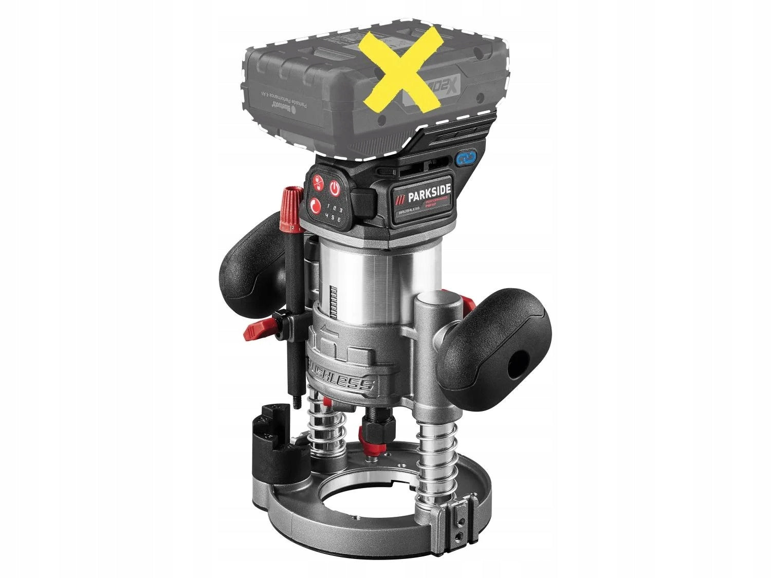 PARKSIDE PERFORMANCE CORDLESS MULTIFUNCTION MILLING MACHINE PMFAP 20-Li A1
