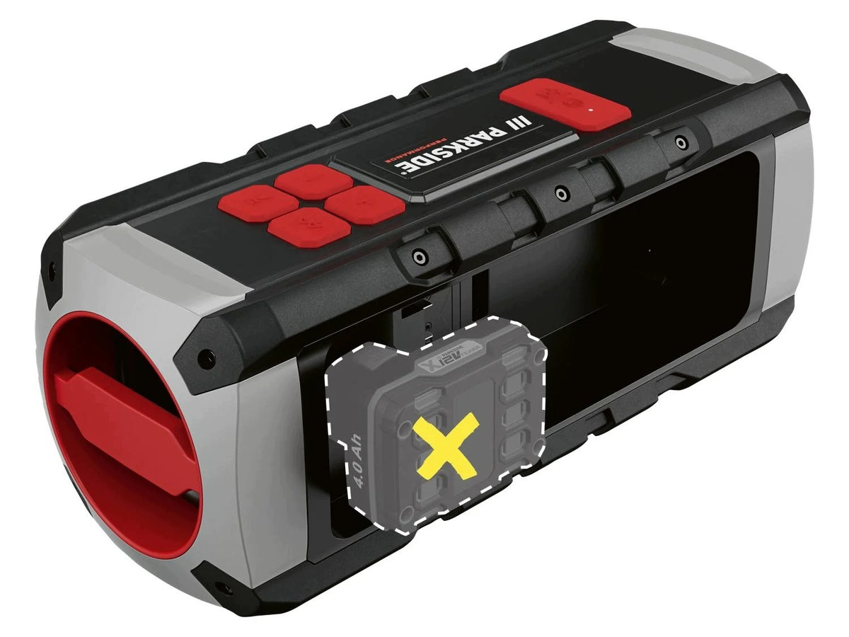 PARKSIDE PERFORMANCE PBL Bluetooth hangszóró (akku és töltő nélkül) Brand Merkloos