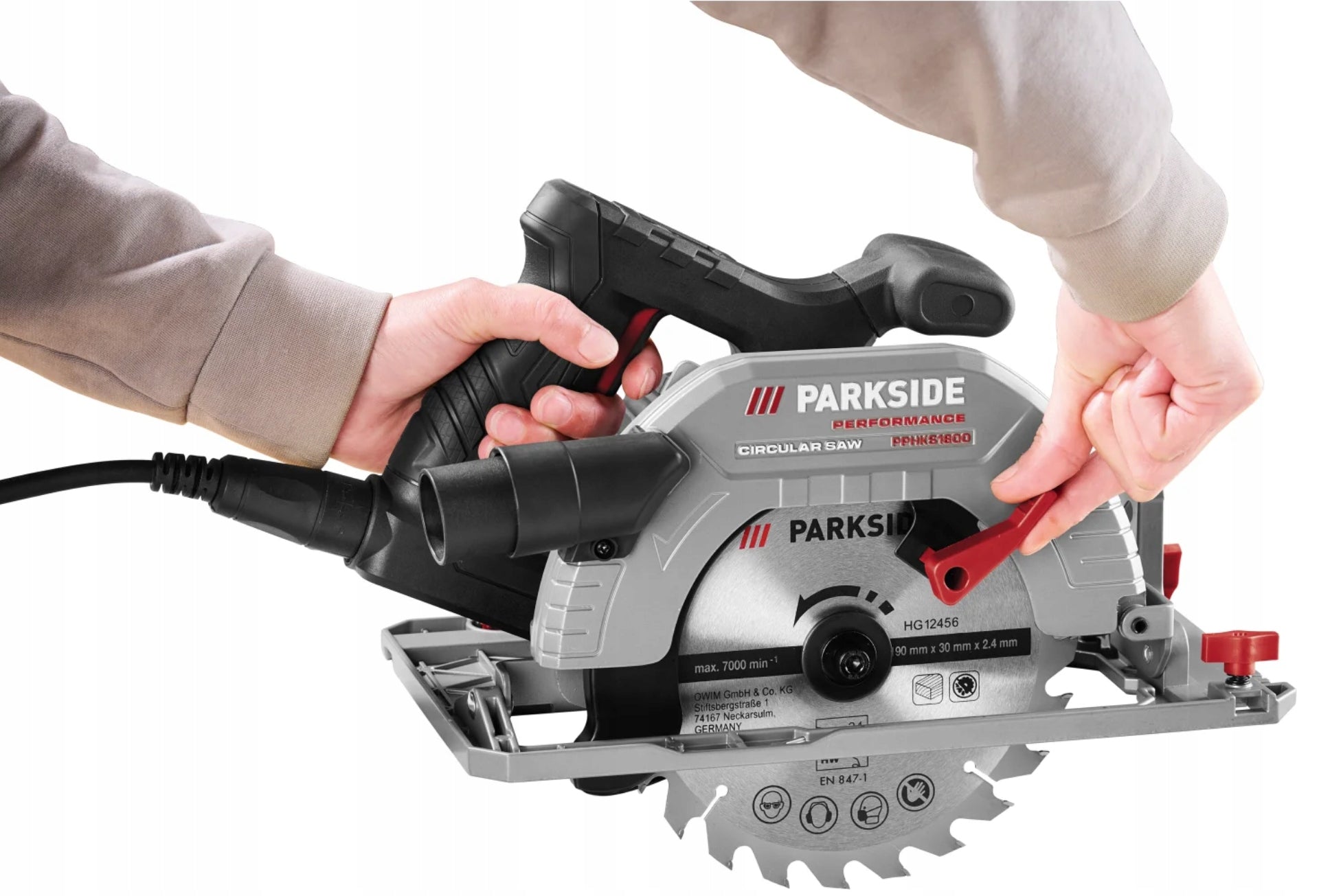 PARKSIDE PERFORMANCE PPHKS 1800 A2 - circular saw - net Brand Parkside