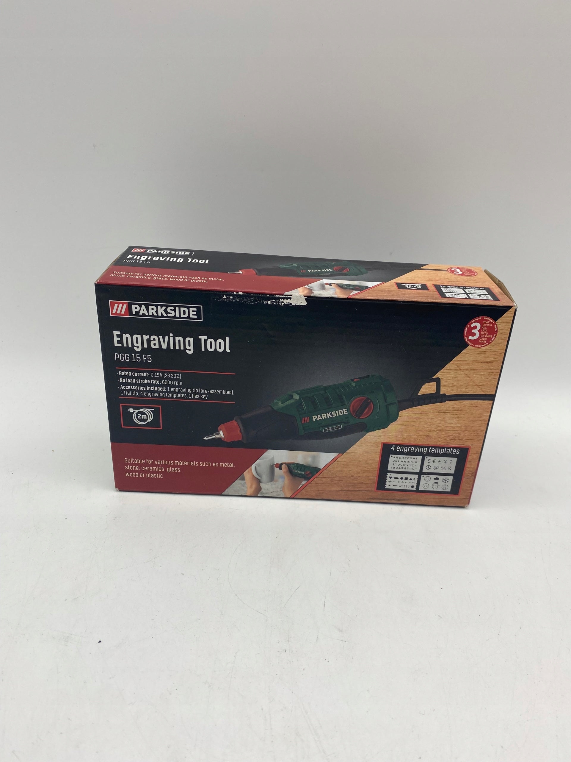 PARKSIDE PGG 15 F5 ENGRAVING MACHINE EAN (GTIN) 4055334232616