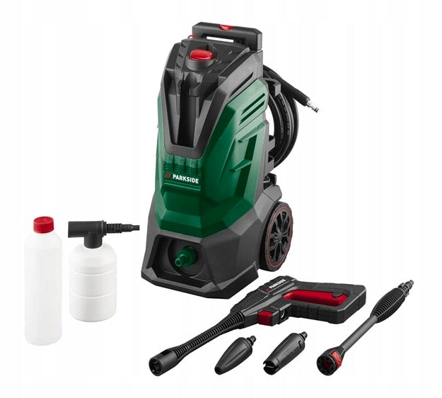 PARKSIDE PHD 135 PRESSURE WASHER 1800 W 135 BAR 420 l/h + FOAMER
