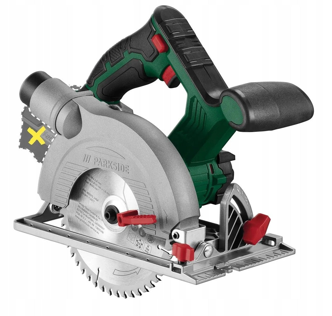 PARKSIDE PHKSA 20-Li C4 20v 160mm CIRCULAR CORDLESS SAW Packaging status original