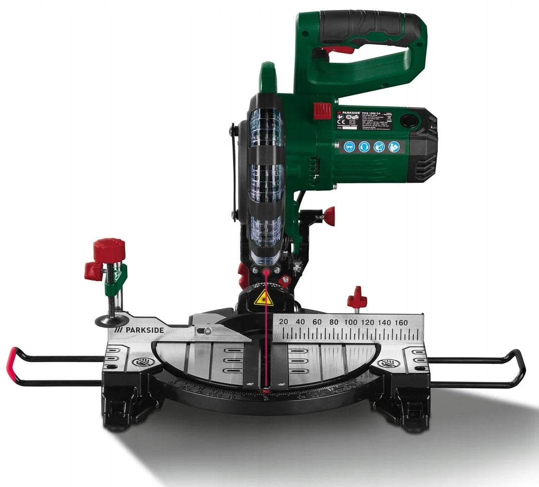 PARKSIDE PKS 1500 C4 BEVEL SAW FOR WOOD LASER + SHIELD Manufacturer code PKS 1500 C4