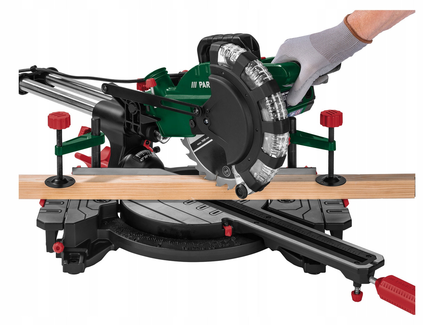 PARKSIDE PZKS 2000W C3 SAW BEVEL SAW WITH BEVEL FEED LASER Brand Parkside