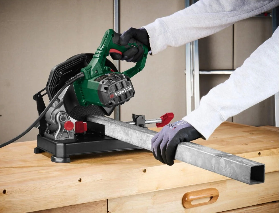 PARKSIDE metal cutter PMTS 180 B2, 1280 W, 180 mm, 7700 rpm Packaging status original