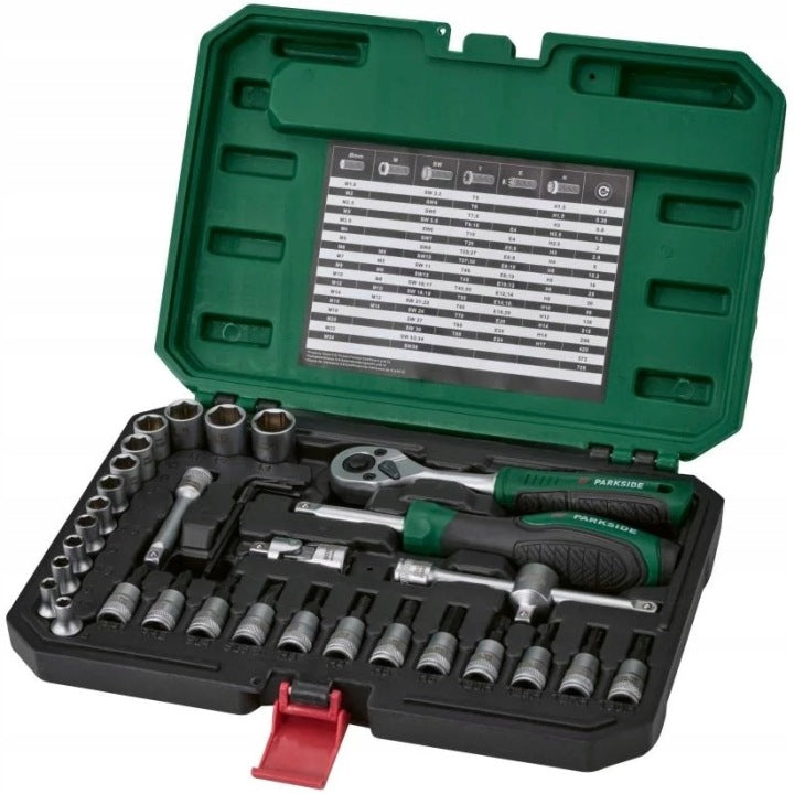 PARKSIDE ratchet wrench 1/4" included 36 el. PSSS 36 A1