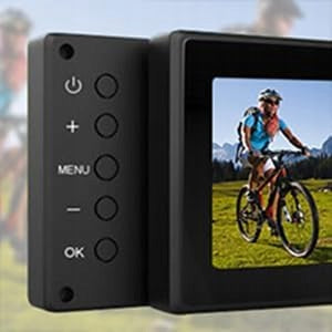 PARKVISION 1080P 360 BICYCLE REARVIEW CAMERA with 4,3" 6471 Monitor Manufacturer code 676471