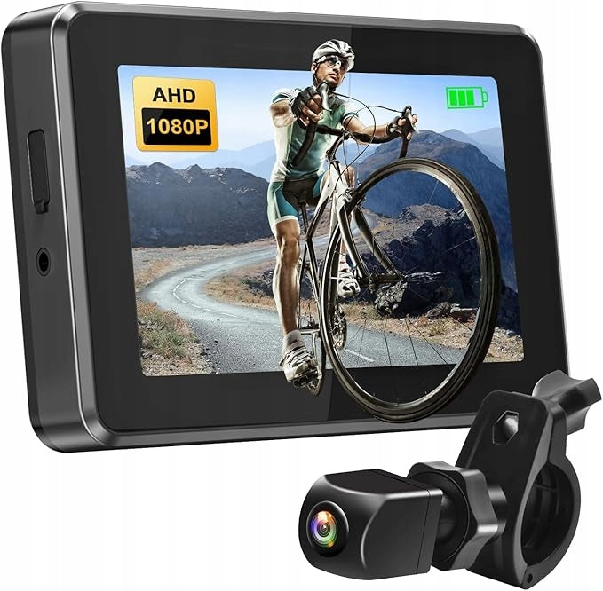 PARKVISION 1080P 360 BICYCLE REARVIEW CAMERA with 4,3" 6471 Monitor
