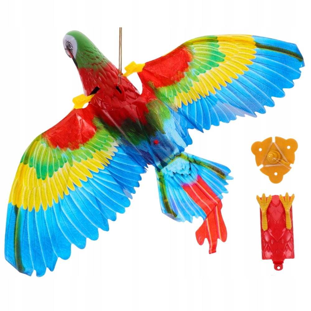 PARROT FLYING INTERACTIVE FOR CAT PLAYING MOVES WINGS BIRD LARGE Manufacturer code PAPKO