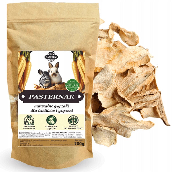 PARSNIP SLICES 200G SAMFARM