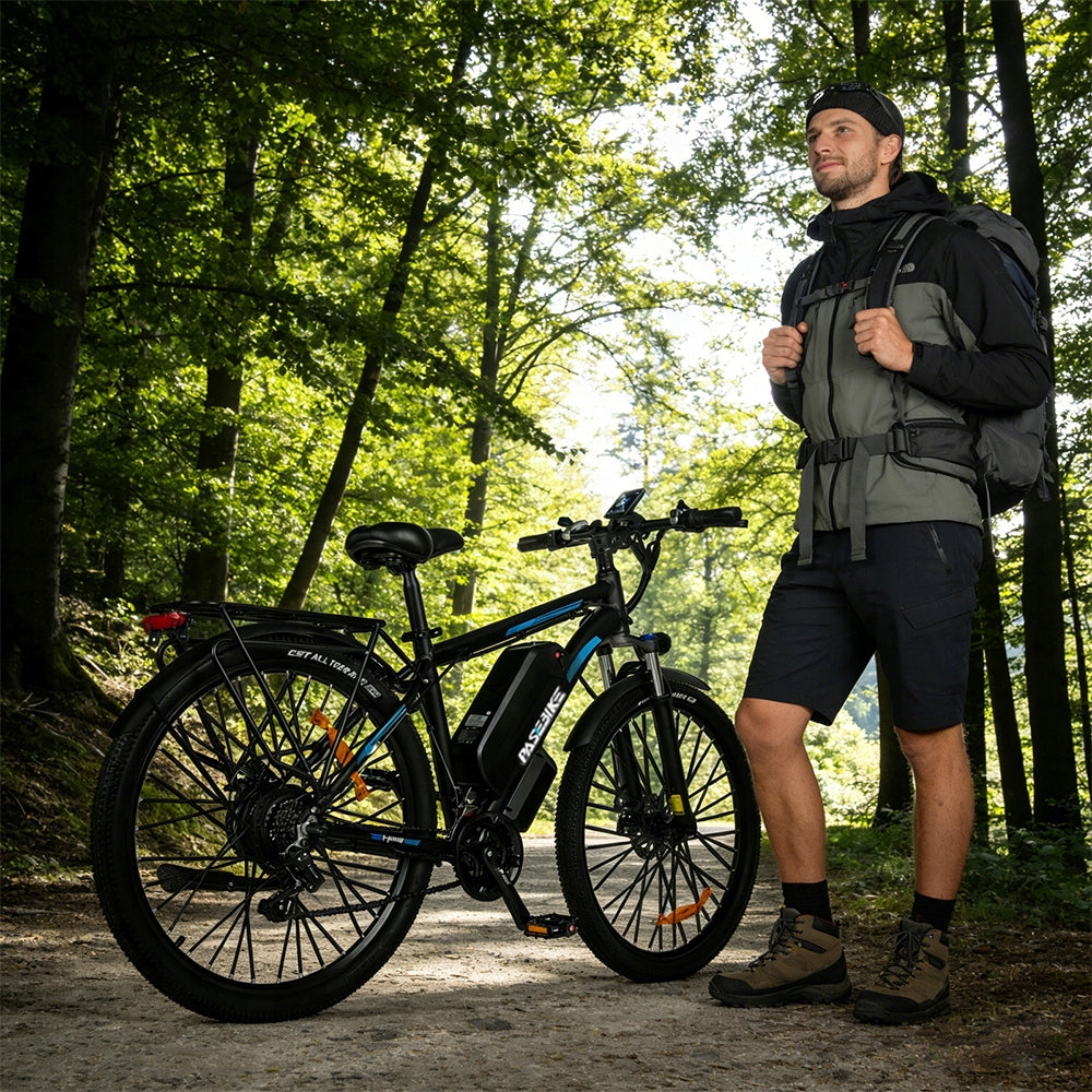 PASEBIKE C29 1000W 42AH 55KM/h 120HP Oil Brake Dual Batteries Manufacturer code Commuting/Touring Road Electric Vehicles 29"