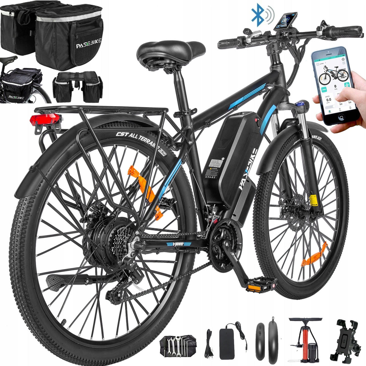 PASEBIKE C29 Electric vehicles 1000W 21AH 55KM/h 120HP Oil brake PL