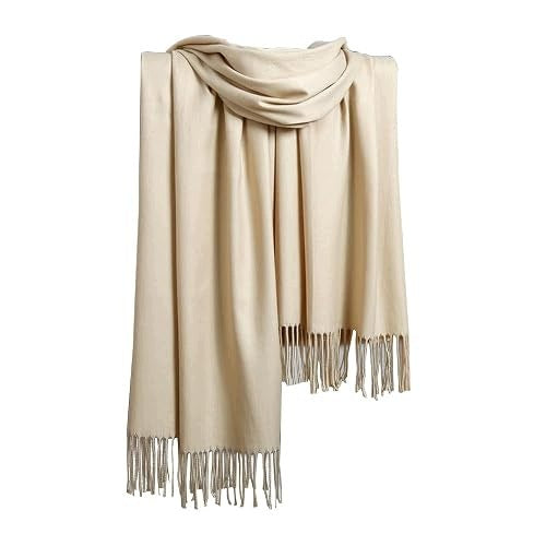 PASHMINA SCARF WOMEN'S WARM TABLE WITH FRINGES FOR WOMEN'S WEDDING Brand no brand