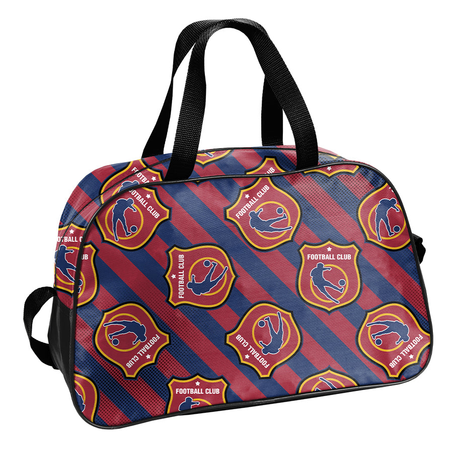 PASO Football Club Stripes Sports Bag Brand Paso