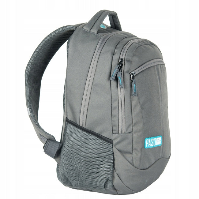 PASO SCHOOL BACKPACK YOUTH grey two-chamber backpack 17-2808UP EAN (GTIN) 5903162040646