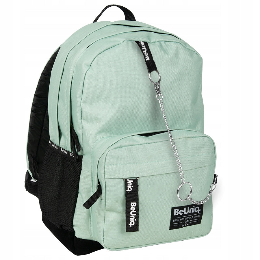 PASO YOUTH BACKPACK BEUNIQ, MINT, CHAIN