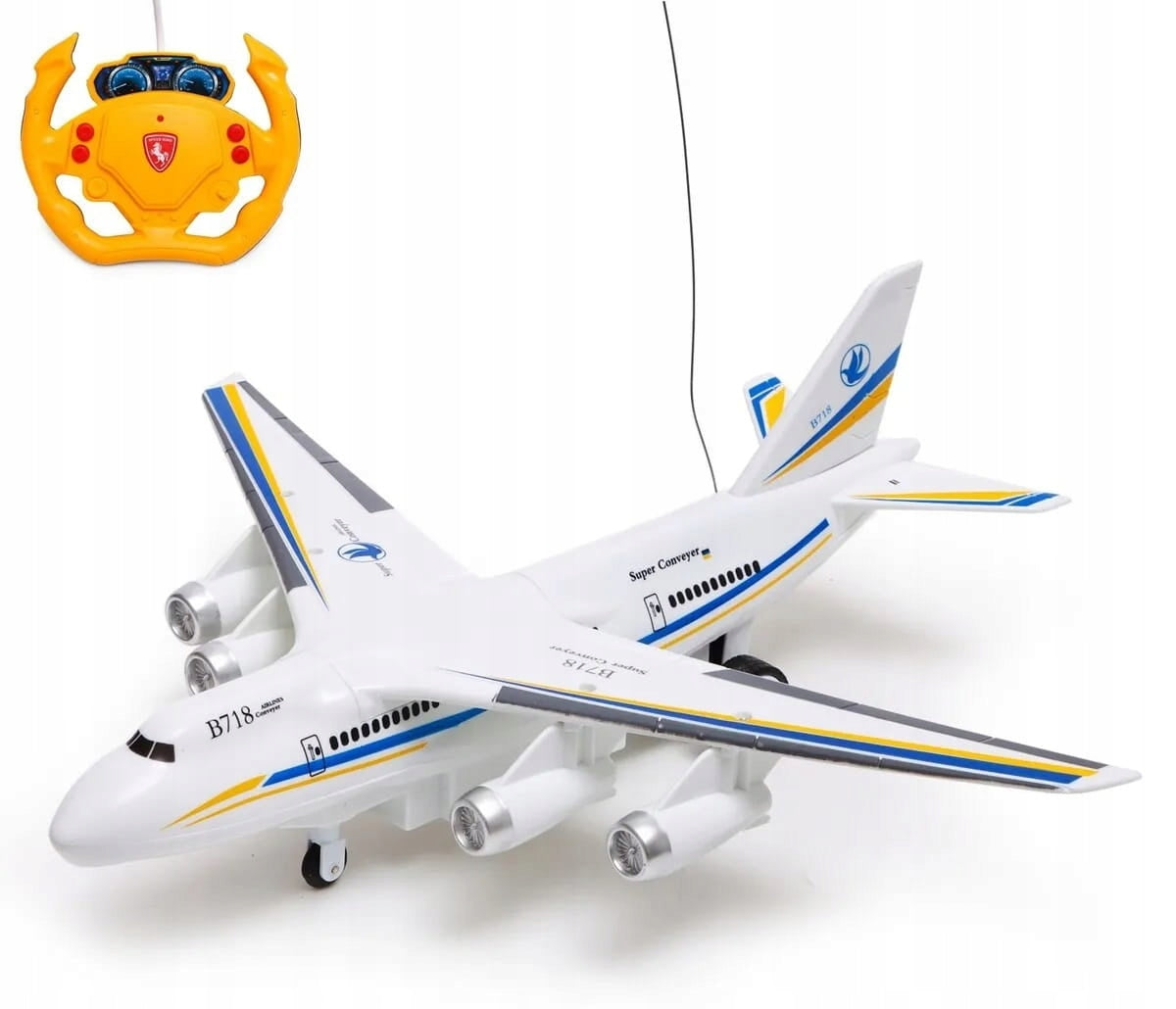 PASSENGER AIRCRAFT REMOTE CONTROLLED RC + PILOT Kid's age 3＋ years