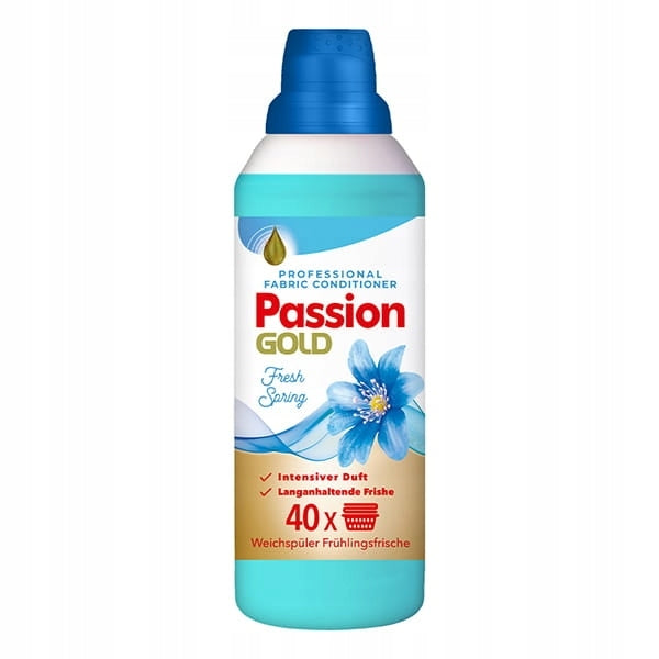 PASSION GOLD FABRIC SOFTENER 1L FRESH SPRING