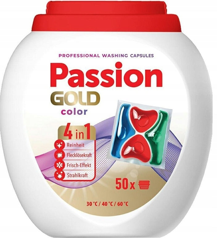 PASSION GOLD Washing Capsules Colour 50 pcs