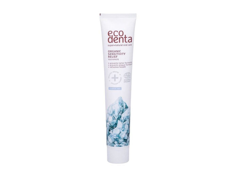 Zahnpasta für empfindliche Zähne ohne Fluorid Ecodenta Cosmos Organic 75 ml 