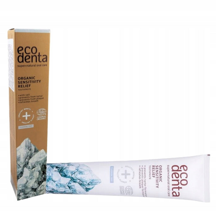 Zahnpasta für empfindliche Zähne ohne Fluorid Ecodenta Cosmos Organic 75 ml 