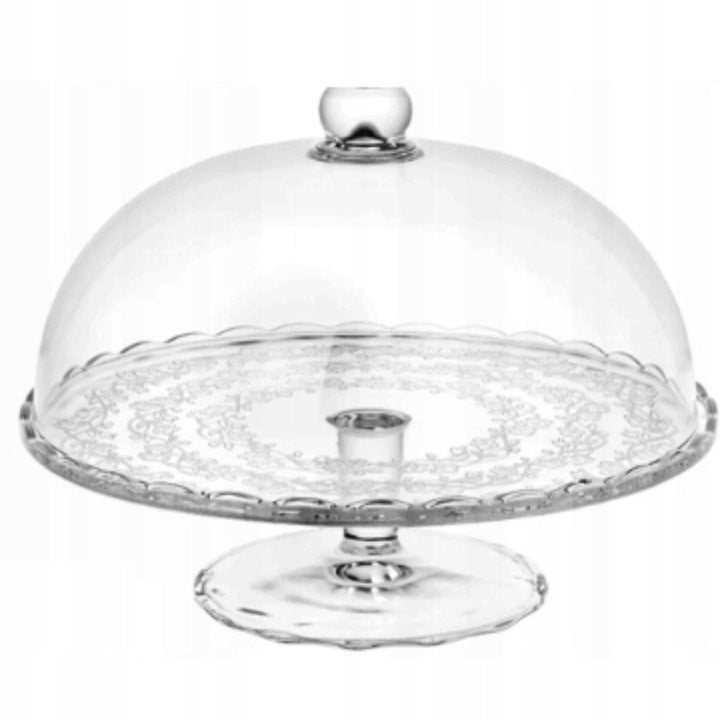 Cookline-Kuchenform aus Glas mit Deckel 