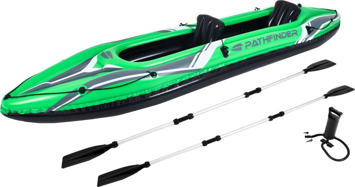 PATHFINDER Inflatable Kayak 34177 for 2 Persons, 2 Person