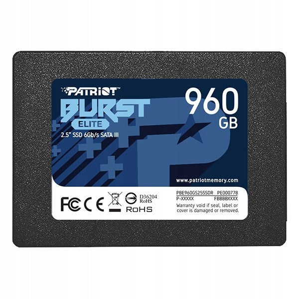 PATRIOT Burst Elite 2.5″ 960 GB SATA III SSD