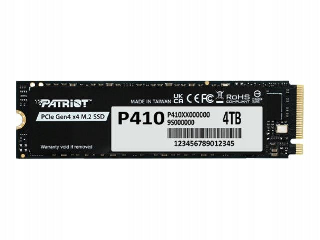 PATRIOT P410 4TB PCIe Gen 4 x4 M.2 SSD