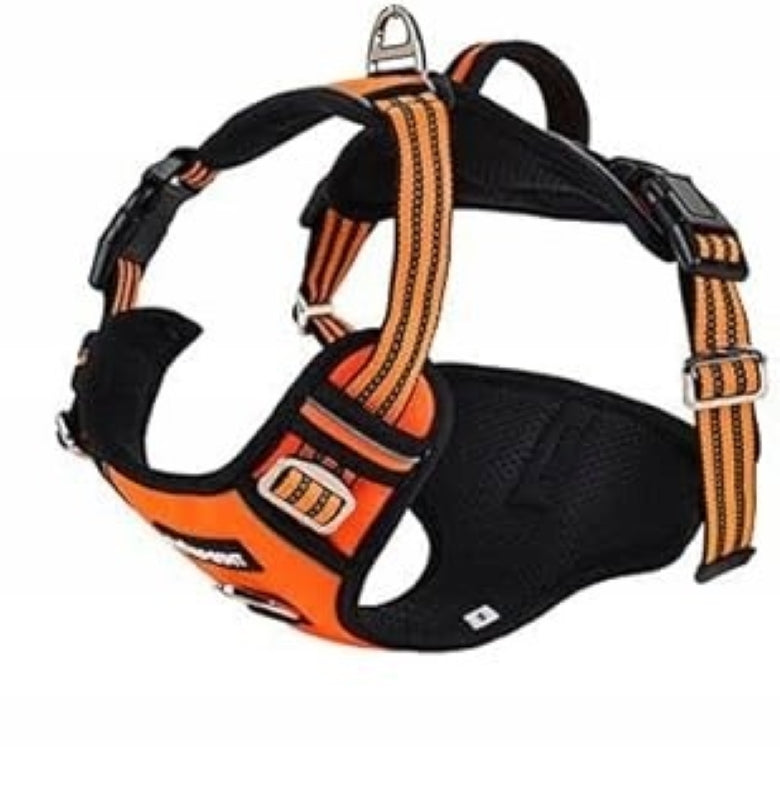 PATTEPOINT Dog Harness Adjustable Pressure-Free Guard with Handle Strong r. S Packaging status original
