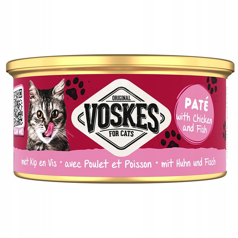 PATTY CAT CAN NATURAL WET FOOD WITH CHICKEN AND FISH 85G