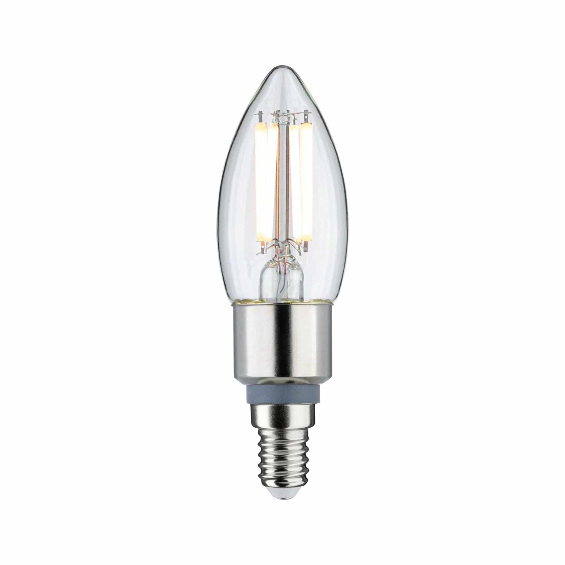 PAULMANN LED svíčka 5W E14 1800-3000K Dim to Warm, stmívatelná, retro desig