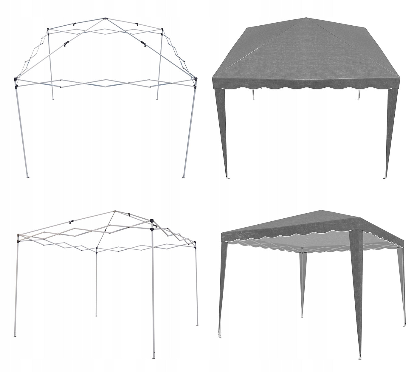 PAVILION GARDEN TENT AUTOMATIC COMMERCIAL Gazebo for Terrace Garden Manufacturer Gotel