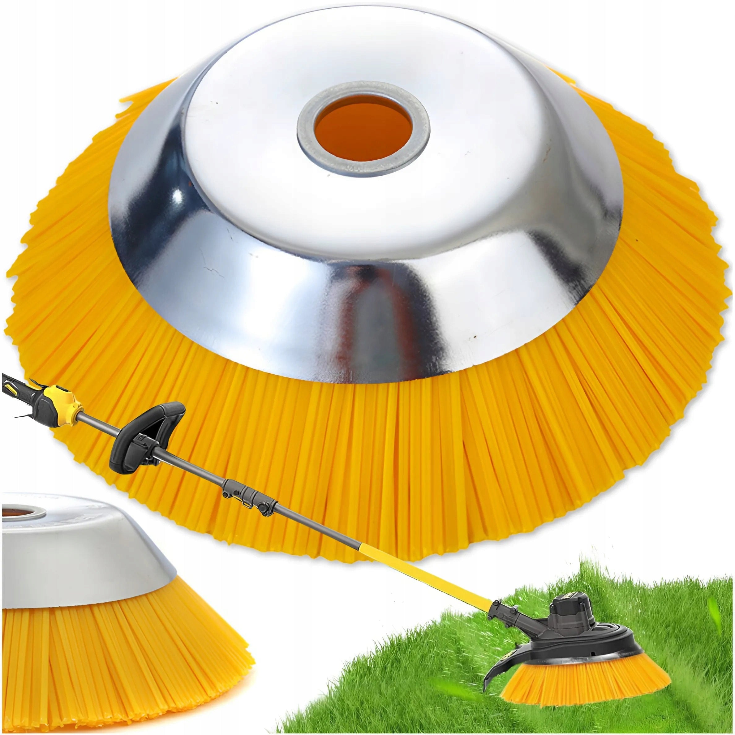 PAVING STONE CLEANING BRUSH NYLON BRUSH FOR SCYTHE WEEDS Manufacturer code SZCZOTKA NYLONOWA DO CZYSZCZENIA MEMFLOW