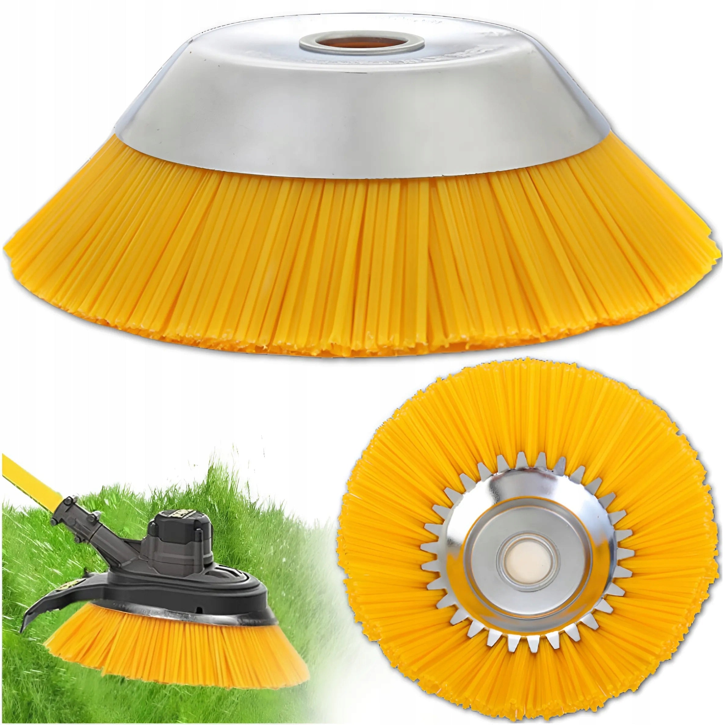 PAVING STONE CLEANING BRUSH NYLON BRUSH FOR SCYTHE WEEDS