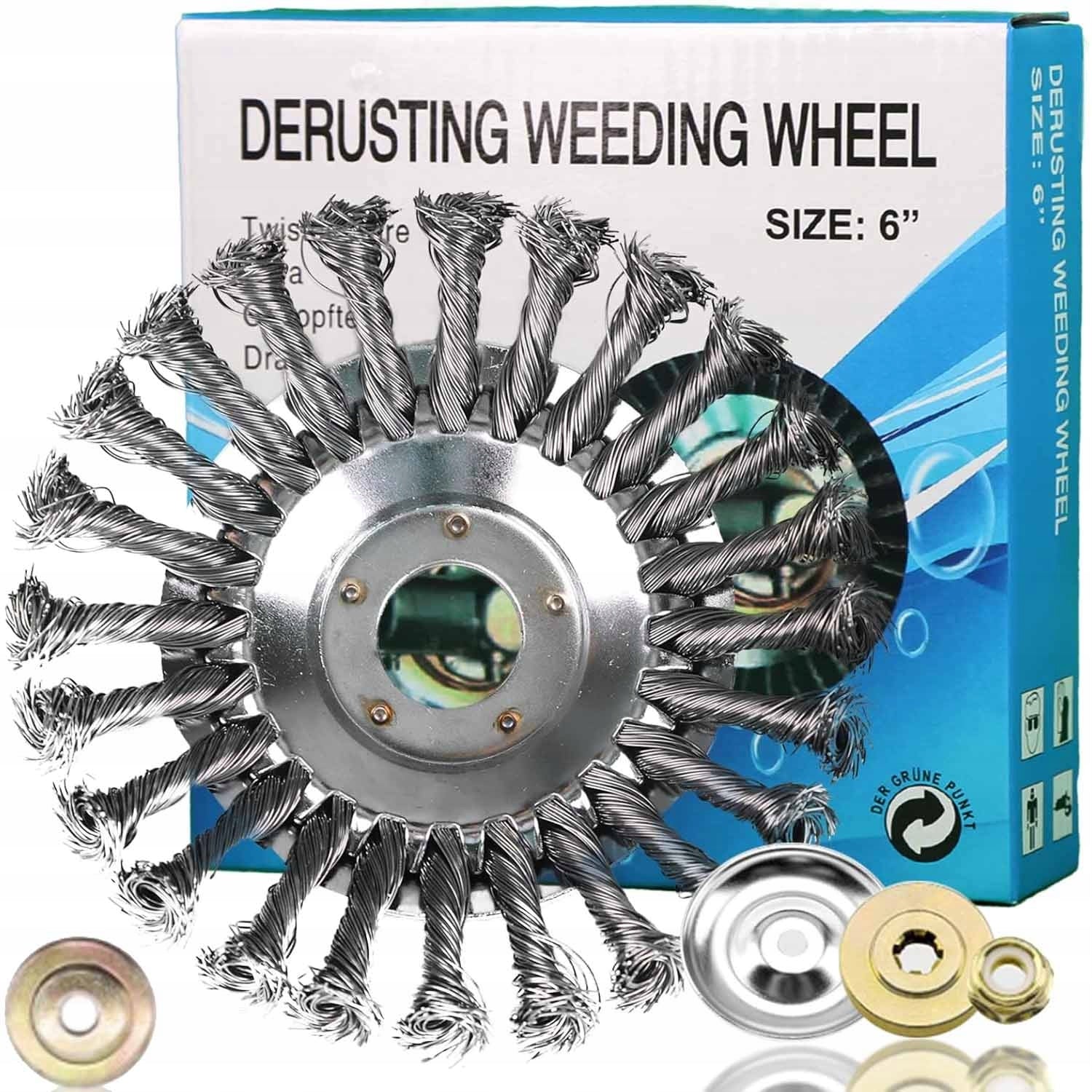 PAVING STONE CLEANING BRUSH WEEDS FOR WEEDS WIRE