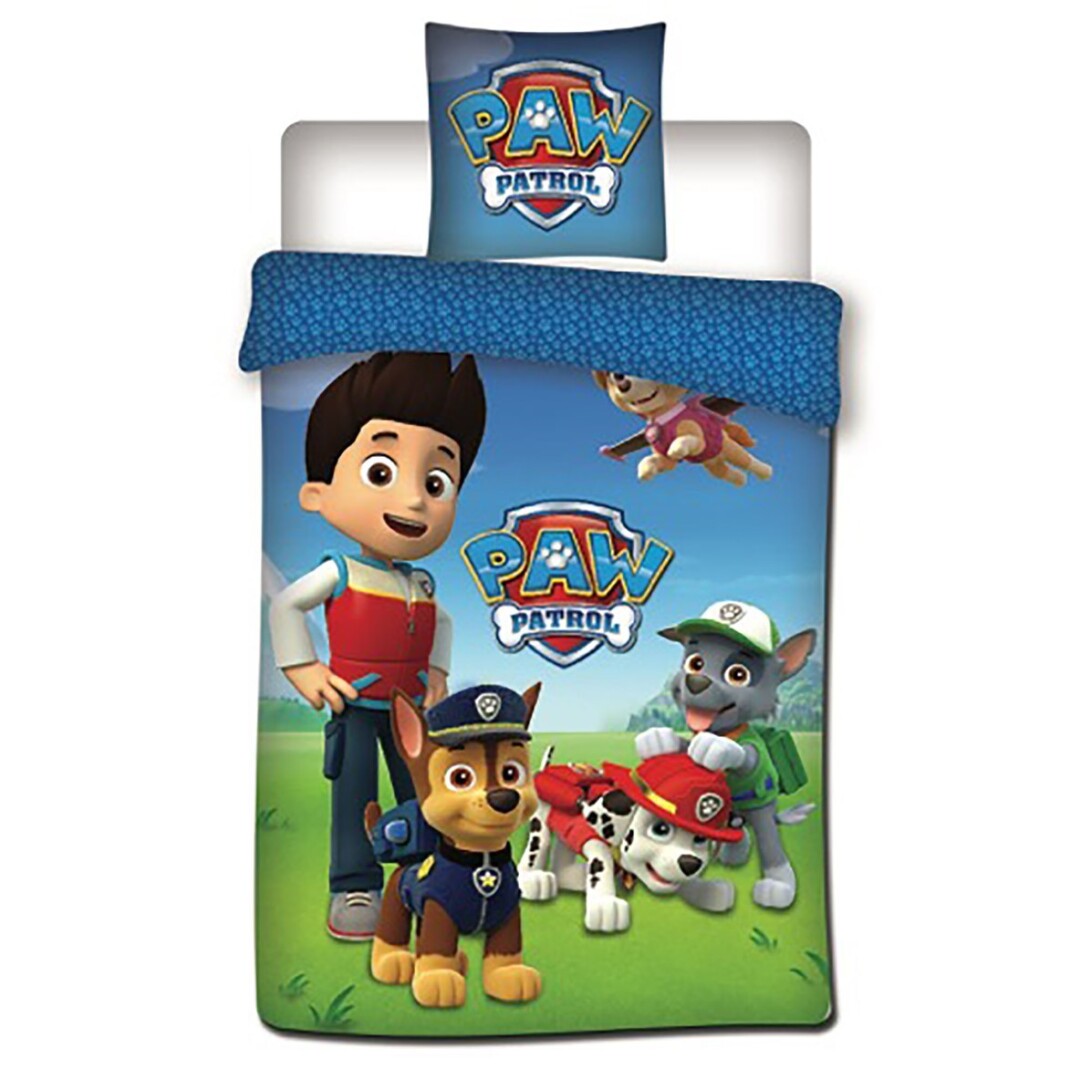 Paw Patrol Kinderbettwäscheset, 140x200 cm, 2-teilig 