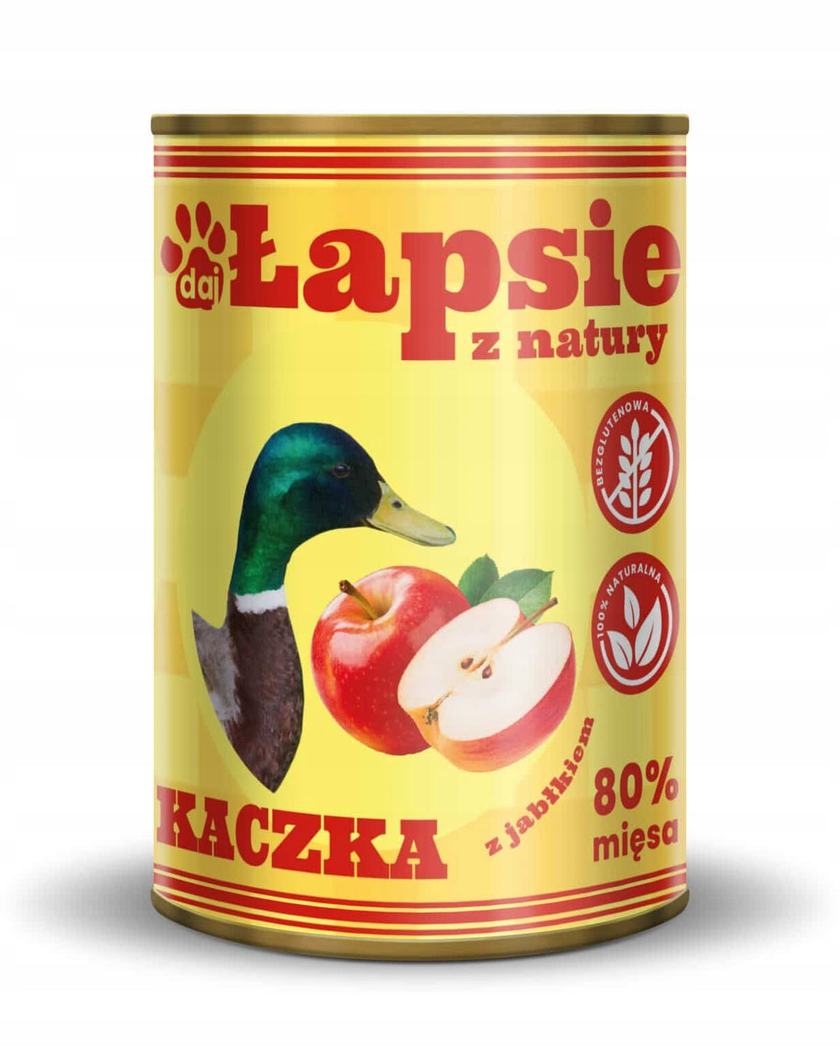 PAWSIE WET FOOD DUCK WITH APPLE 400G