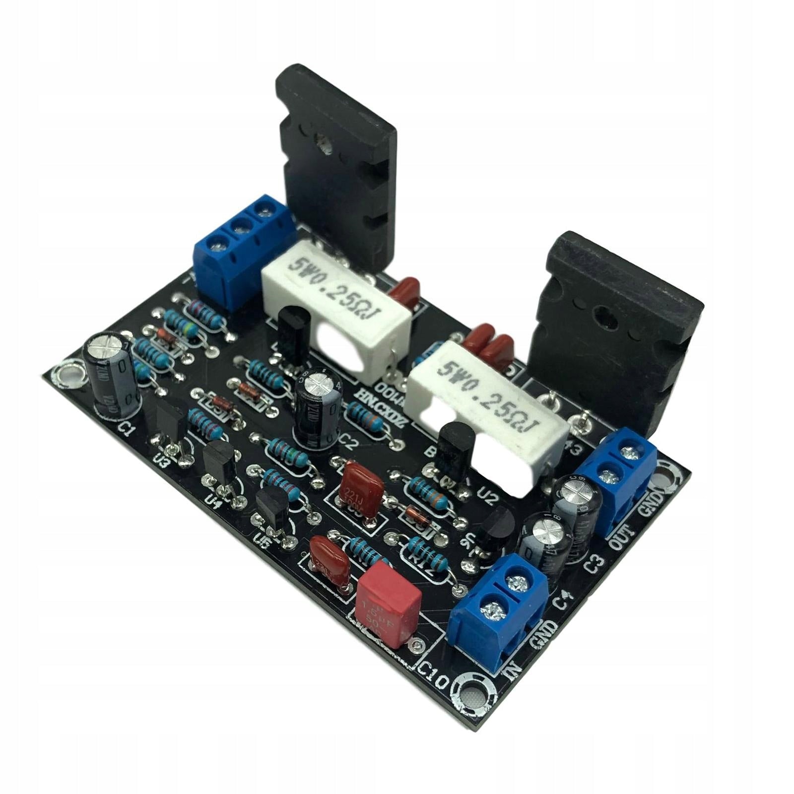 PCB Mono Channel HiFi Audio Amplifier Board Tube DC35V 2SC5200 + 2SA1943 Packaging status original