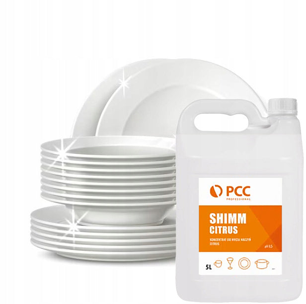 PCC Roko Professional SHIMM Concentrate Dishwashing Liquid Citrus 5L Packaging status original