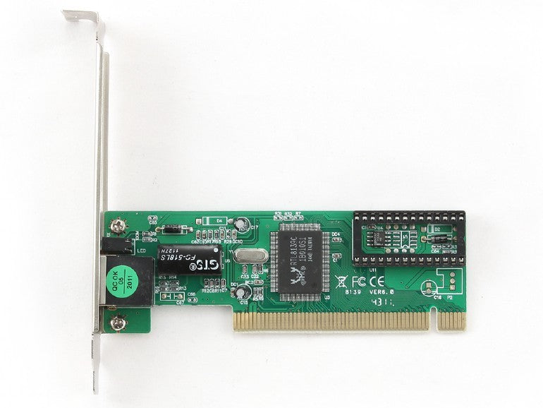 PCI 10/100MBs RJ45 network card Realtek W7 8 10