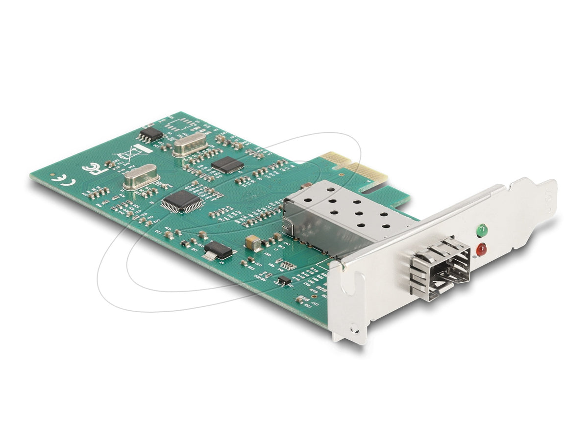 PCI Express x1 card for 1x SFP 100Base-FX Delock 88216 Manufacturer code 88216