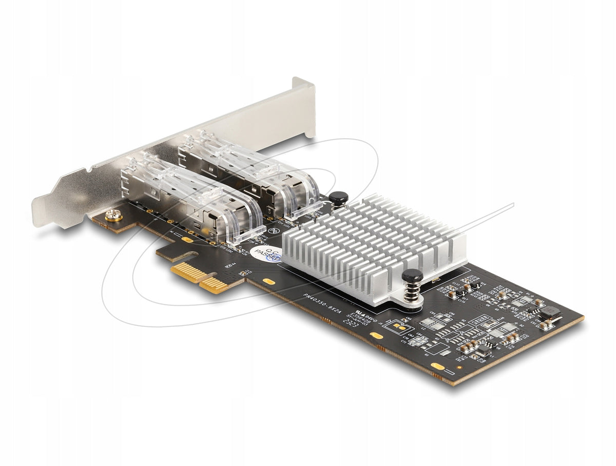 PCI Express x1 card for 2x SFP Gigabit LAN Delock 88336 Packaging status original