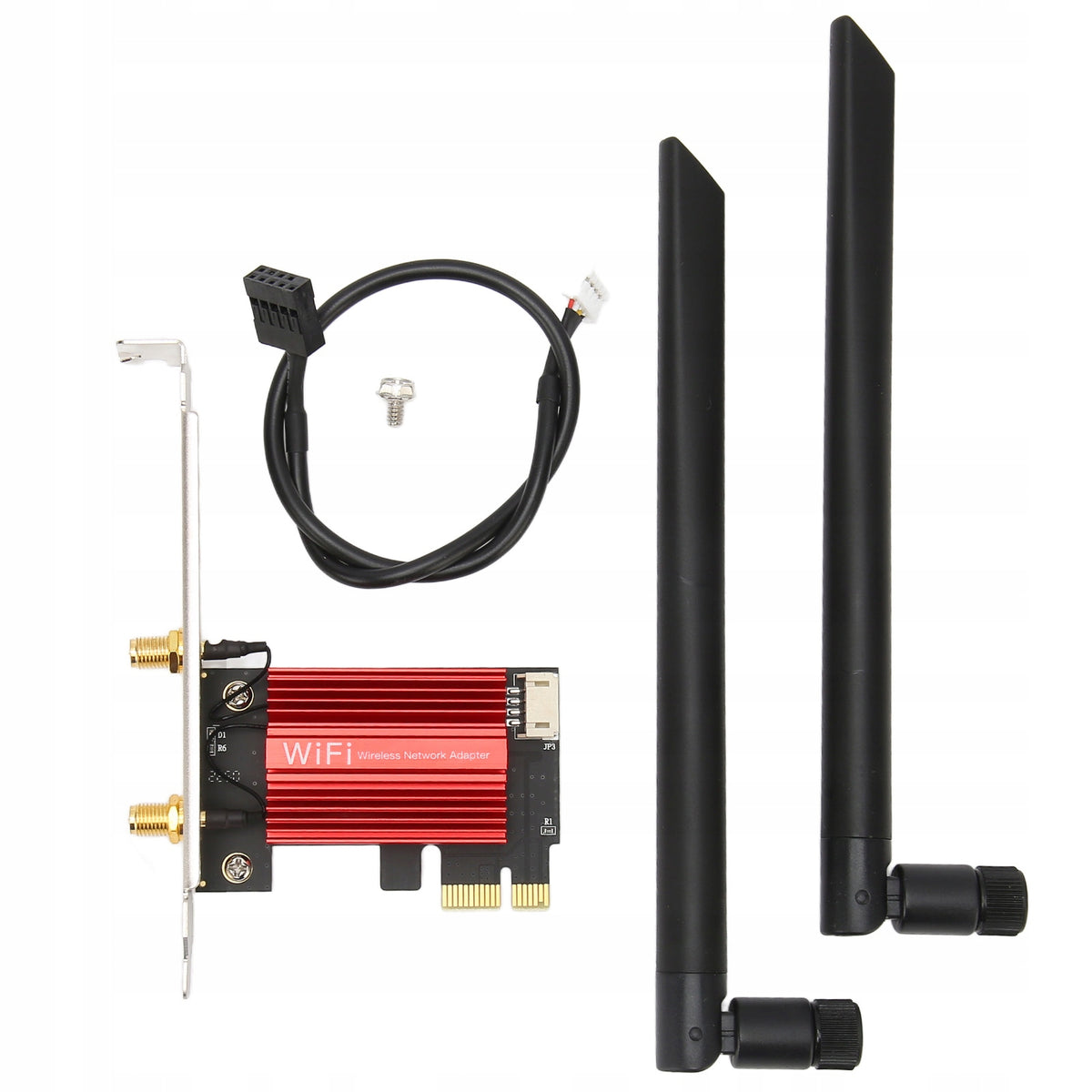 PCIE NETWORK CARD FOR SYST WINDOWS 10/11 BLACK