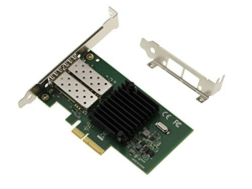PCIE NETWORK CONTROLLER CARD 2 SFP FIBRE INTEL PORTS FOR SERVERS Manufacturer code SWC5908151102442