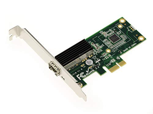 PCIE X1 GIGABIT ETHERNET SFP LAN INTEL NETWORK CARD FOR SERVERS Manufacturer no brand