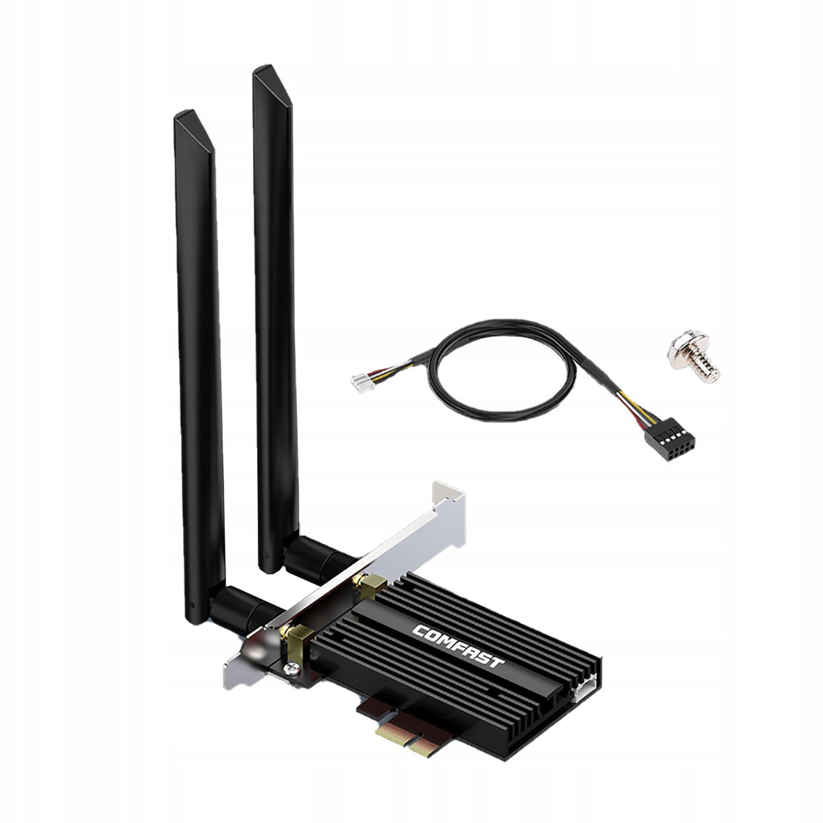 PCIe Network Card/ 2.4GHz 5GHz 6GHz/ Cf Ax210 Pro E /Dual Band/ Wireless/ Manufacturer no brand