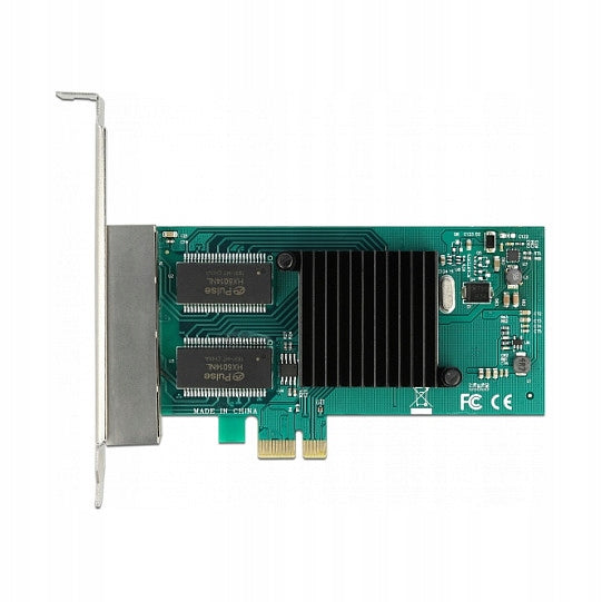 PCIe x1 4x Gigabit RJ45 Intel I350 Network Card Manufacturer code 88504