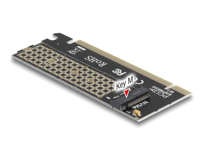 PCIe x16 1x NVMe M.2 Key M Delock 90300