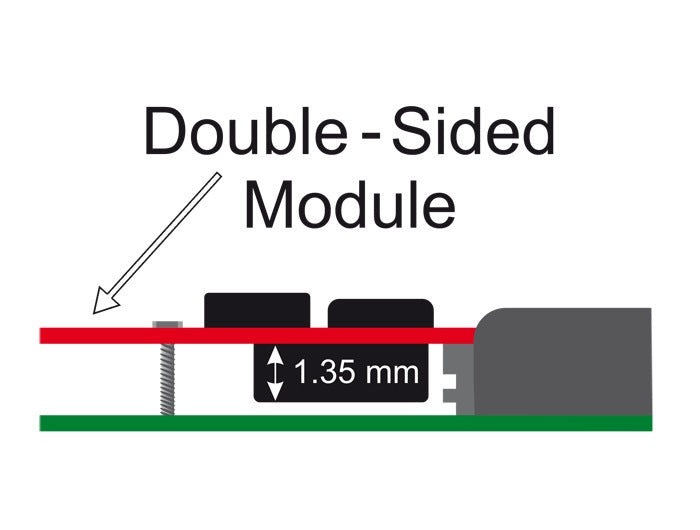 PCIe x4 to 1x NVMe M.2 Adapter Card Delock 89381 Manufacturer Delock
